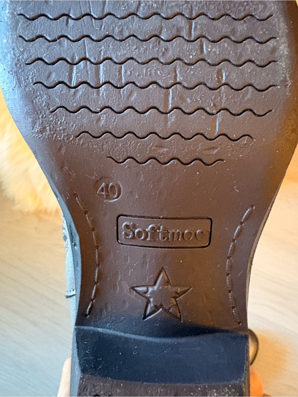 Metallic Silver Softmoc Ankle Boots - Picture 7 of 7